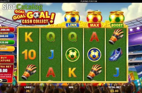 Οθόνη2. Goal Goal Goal: Cash Collect Κουλοχέρης