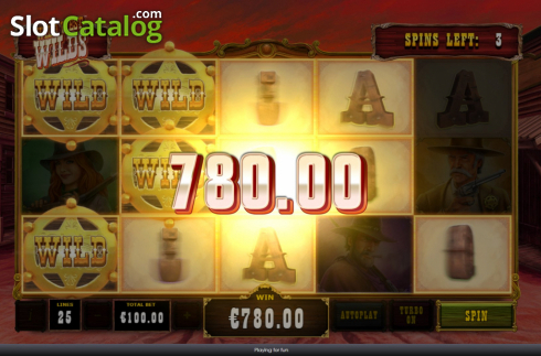 Οθόνη3. Wild West Wilds Κουλοχέρης 