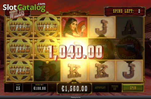 Οθόνη6. Wild West Wilds Κουλοχέρης 