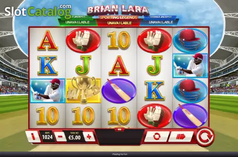 Οθόνη3. Brian Lara Sporting Legends Κουλοχέρης