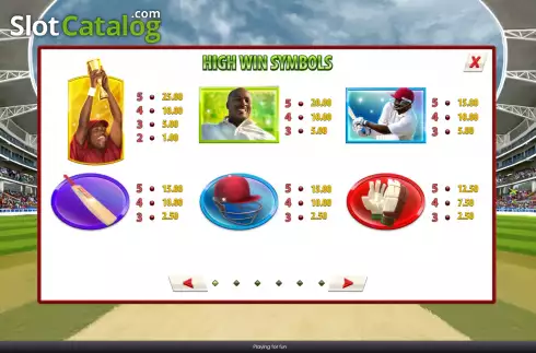 Οθόνη8. Brian Lara Sporting Legends Κουλοχέρης