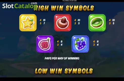 Οθόνη5. Fruity Showers Κουλοχέρης 