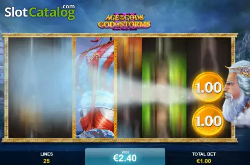 Οθόνη9. Age of the Gods: God of Storms 3 Κουλοχέρης