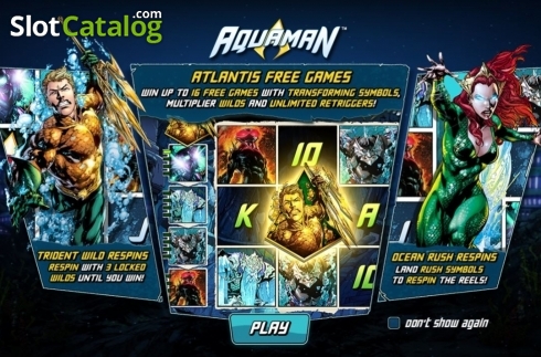 Οθόνη2. Aquaman Κουλοχέρης