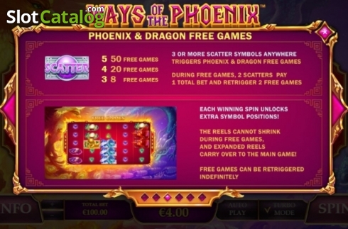 Οθόνη7. Ways of the Phoenix Κουλοχέρης