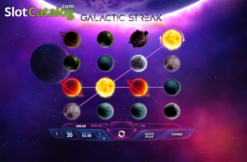 Οθόνη3. Galactic Streak Κουλοχέρης 