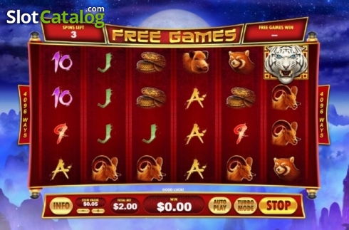 Οθόνη6. Tiger Claw (Playtech) Κουλοχέρης