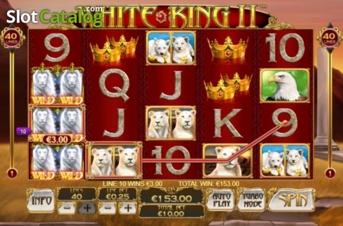 Οθόνη4. White King 2 Κουλοχέρης