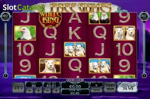 Οθόνη6. White King 2 Κουλοχέρης
