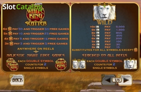 Οθόνη8. White King 2 Κουλοχέρης
