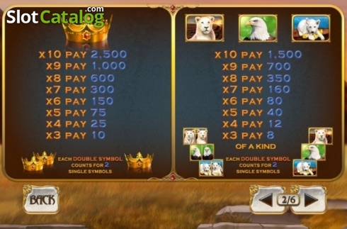 Οθόνη9. White King 2 Κουλοχέρης