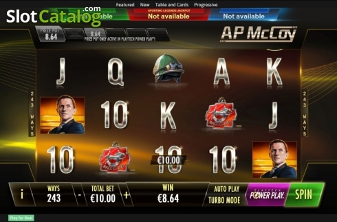 Οθόνη3. AP McCoy: Sporting Legends Κουλοχέρης