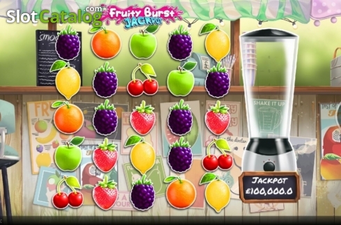 Οθόνη2. Fruity Burst Jackpot Κουλοχέρης 