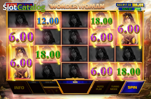 Οθόνη7. Wonder Woman (Playtech) Κουλοχέρης