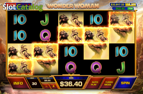 Οθόνη8. Wonder Woman (Playtech) Κουλοχέρης