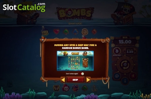 Οθόνη2. Bombs (Playtech) Κουλοχέρης 