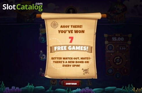 Οθόνη4. Bombs (Playtech) Κουλοχέρης 