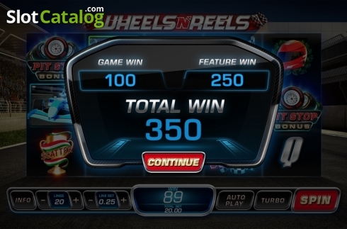 Οθόνη9. Wheels N' Reels Κουλοχέρης