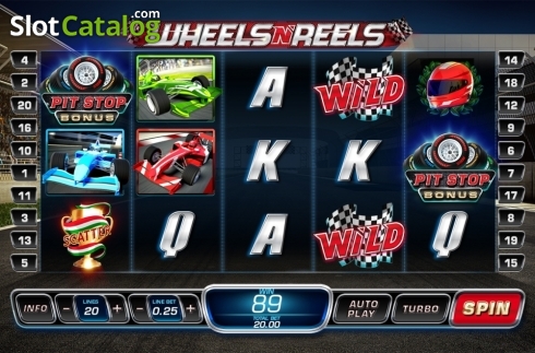 Οθόνη4. Wheels N' Reels Κουλοχέρης
