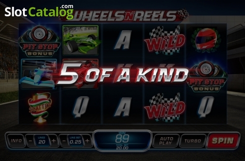 Οθόνη8. Wheels N' Reels Κουλοχέρης