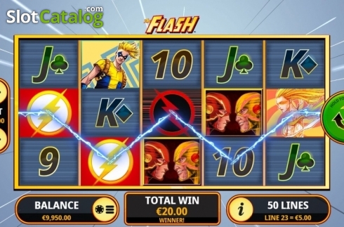 Οθόνη5. The Flash (Playtech) Κουλοχέρης 