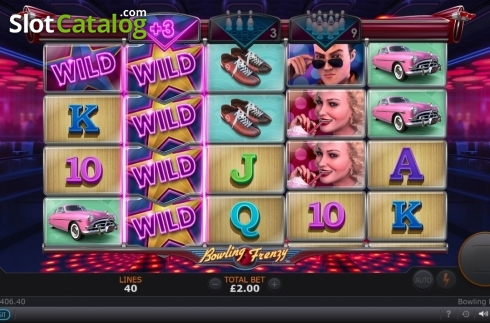 Οθόνη3. Bowling Frenzy Κουλοχέρης 