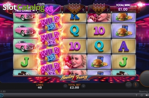 Οθόνη7. Bowling Frenzy Κουλοχέρης 