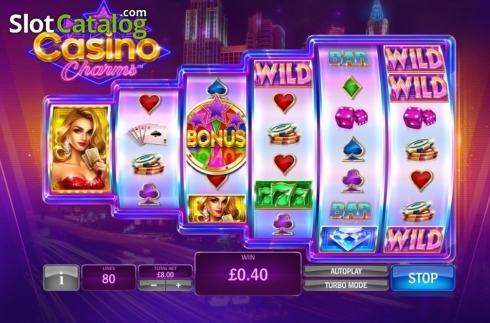 Οθόνη2. Casino Charms Κουλοχέρης 