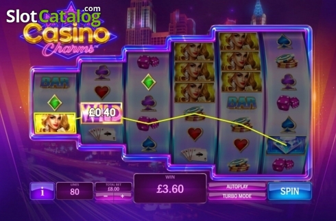 Οθόνη3. Casino Charms Κουλοχέρης 
