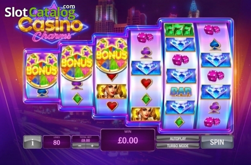 Οθόνη8. Casino Charms Κουλοχέρης 