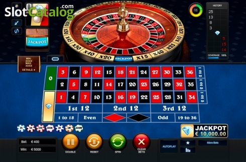 Οθόνη3. Diamond Bet Roulette Κουλοχέρης