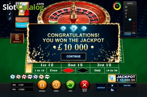 Οθόνη9. Diamond Bet Roulette Κουλοχέρης