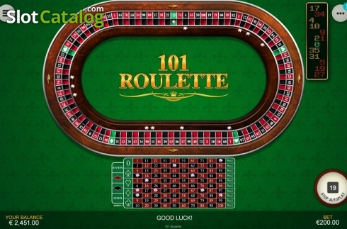 Οθόνη2. 101 Roulette Κουλοχέρης