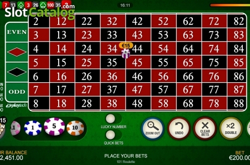 Οθόνη8. 101 Roulette Κουλοχέρης
