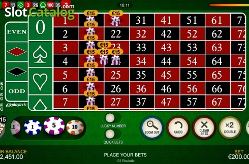 Οθόνη9. 101 Roulette Κουλοχέρης