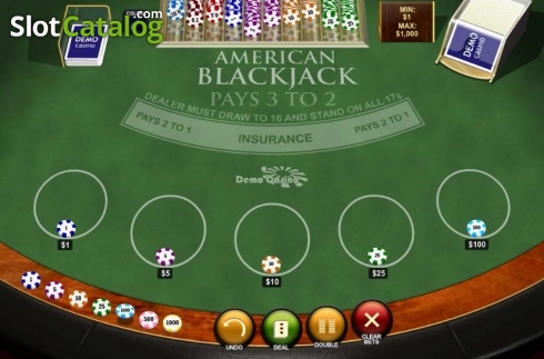 Οθόνη2. American Blackjack (Playtech) Κουλοχέρης