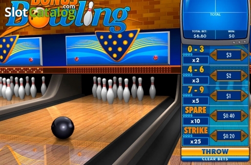 Οθόνη2. Bonus Bowling (Playtech) Κουλοχέρης