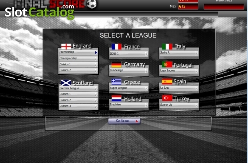 Οθόνη2. Final Score (Playtech) Κουλοχέρης