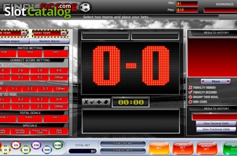 Οθόνη3. Final Score (Playtech) Κουλοχέρης