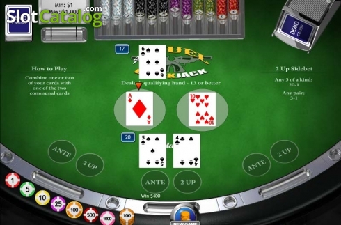 Οθόνη4. 21 Duel Blackjack Κουλοχέρης