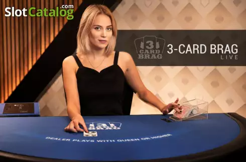 3 Card Brag Live Λογότυπο