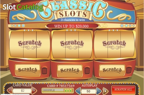 Οθόνη2. Classic Slot Scratch Κουλοχέρης
