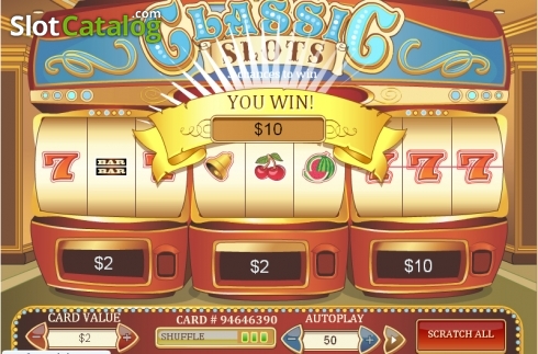 Οθόνη3. Classic Slot Scratch Κουλοχέρης