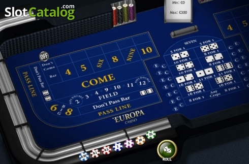 Οθόνη2. Craps (Playtech) Κουλοχέρης 