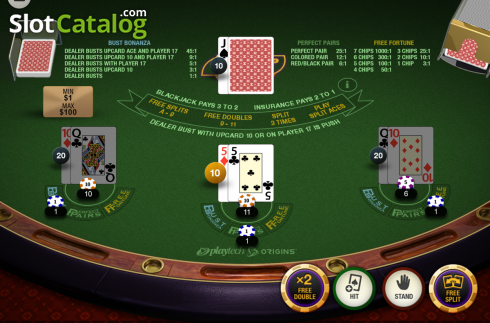 Οθόνη2. Free Chip Blackjack Κουλοχέρης