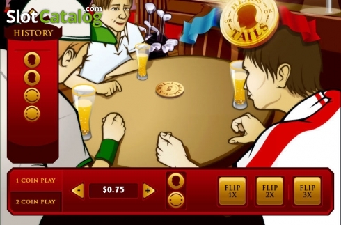 Οθόνη2. Heads or Tails (Playtech) Κουλοχέρης