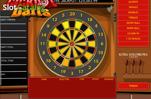 Οθόνη2. Jackpot Darts Κουλοχέρης 