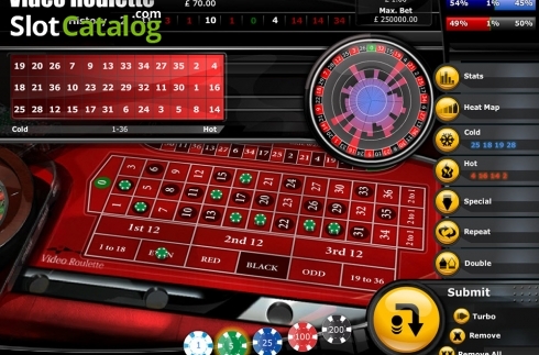 Οθόνη2. Video Roulette (Playtech) Κουλοχέρης