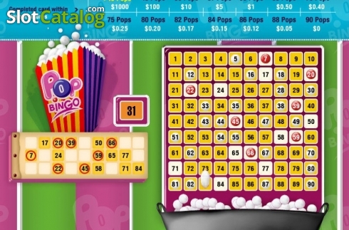 Οθόνη2. Pop Bingo Κουλοχέρης