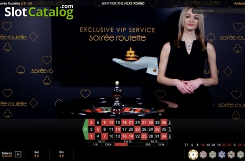 Οθόνη2. Soiree Roulette Live Κουλοχέρης 